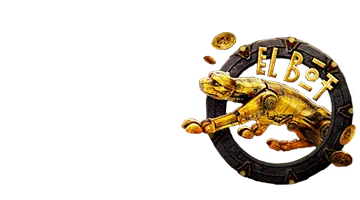 A golden mechanical hand and coins symbolize the Telegram bonus at Eldorado Web Casino, which can be earned by participating in promotions via the messenger.