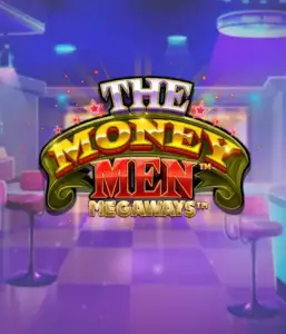 Experience the thrilling world of The Money Men Megaways game by Pragmatic Play, highlighting a striking logo with sparkling stars on a stylish casino backdrop. This image captures the glamour and excitement of casino gaming with its striking design and colorful ambiance. Ideal for casino enthusiasts looking for a taste of Vegas. 