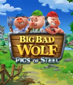 Embark on the futuristic twist of Pigs of Steel by Quickspin, highlighting dynamic visuals with a sci-fi take on the beloved fairy tale. Witness the big bad wolf and the heroic pigs in a new light, armed with mechanical gadgets, neon lights, and steel towers. Perfect for fans of sci-fi slots with engaging features and high win potential.